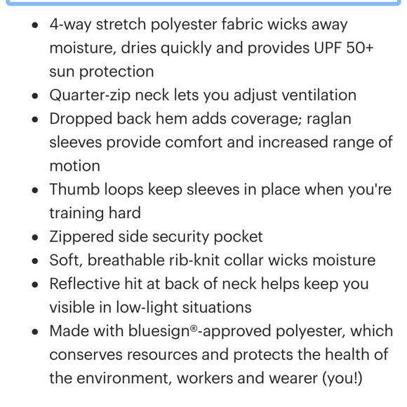 *NEW* REI Quarter Zip Pullover - Picture 4 of 4